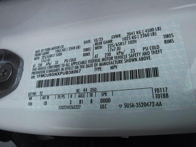 2023 Ford Escape Active