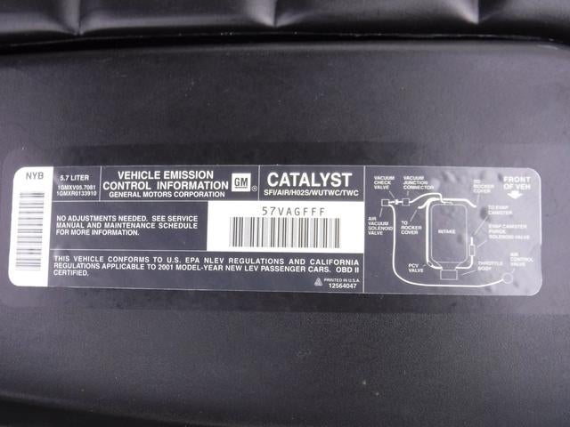 2001 Chevrolet Corvette Base