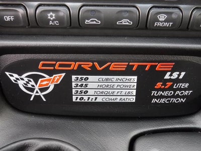 2001 Chevrolet Corvette Base
