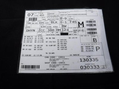 2001 Chevrolet Corvette Base