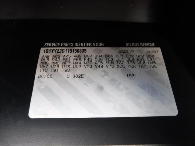 2001 Chevrolet Corvette Base