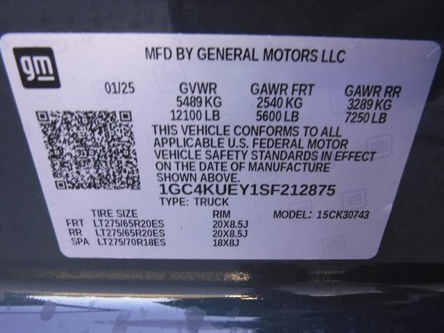 2025 Chevrolet Silverado 3500 HD LTZ