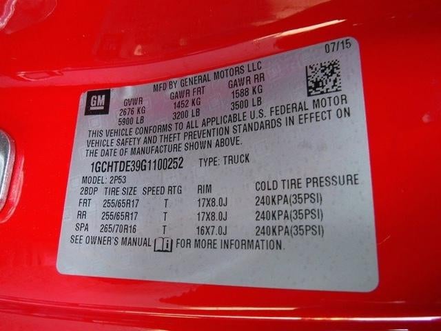 2016 Chevrolet Colorado 4WD Z71