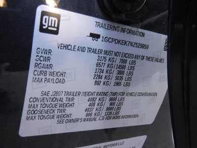 2022 Chevrolet Silverado 1500 LT (2FL)