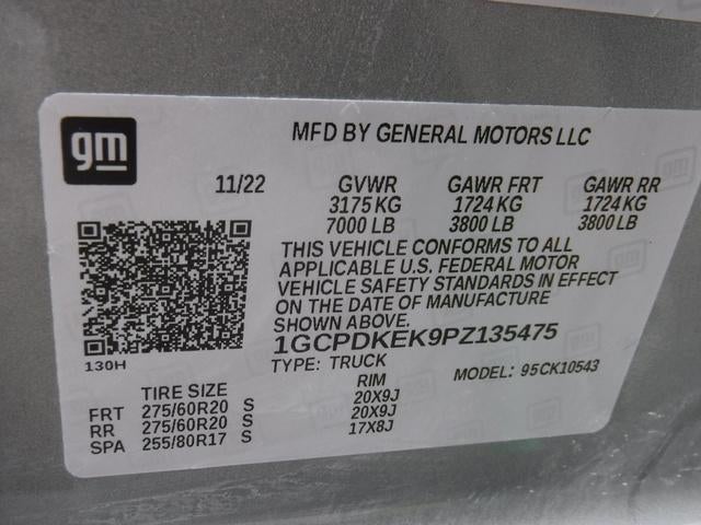 2023 Chevrolet Silverado 1500 LT (2FL)