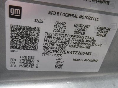 2026 Chevrolet Silverado 1500 RST