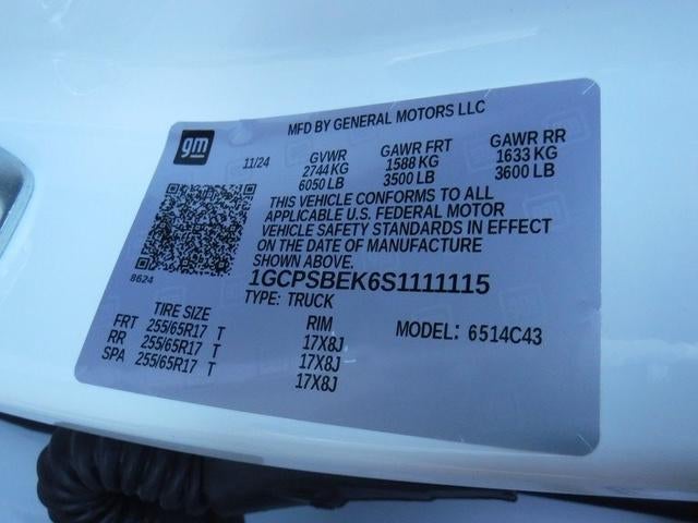 2025 Chevrolet Colorado WT/LT