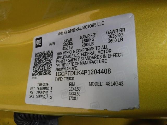 2023 Chevrolet Colorado Z71