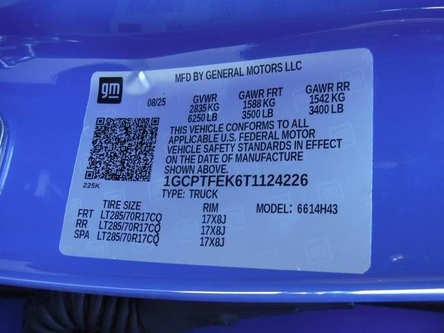 2026 Chevrolet Colorado ZR2