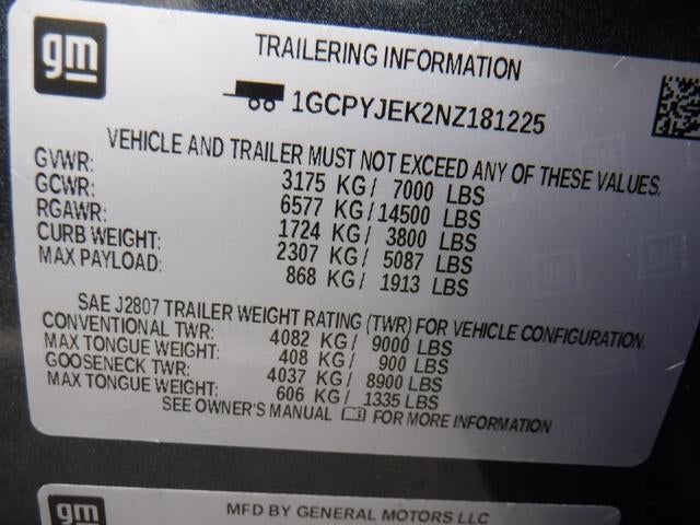 2022 Chevrolet Silverado 1500 LTD LT (2FL)