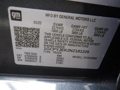 2022 Chevrolet Silverado 1500 LTD LT (2FL)