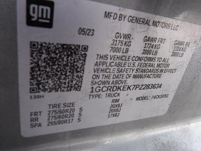 2023 Chevrolet Silverado 1500 LT (2FL)