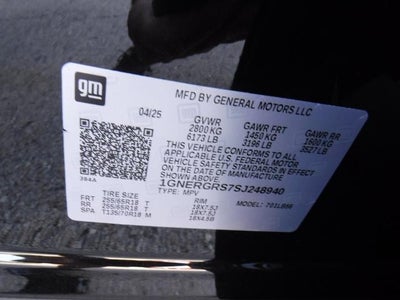 2025 Chevrolet Traverse LT