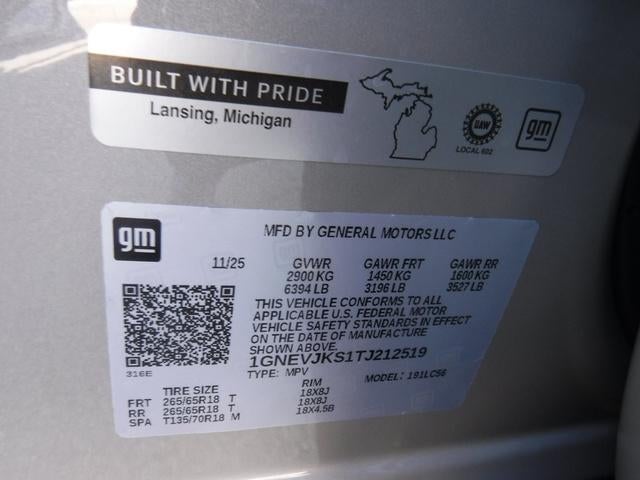 2026 Chevrolet Traverse Z71