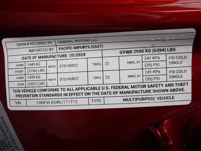 2024 Chevrolet Traverse RS