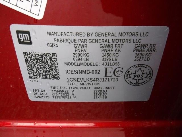 2024 Chevrolet Traverse RS