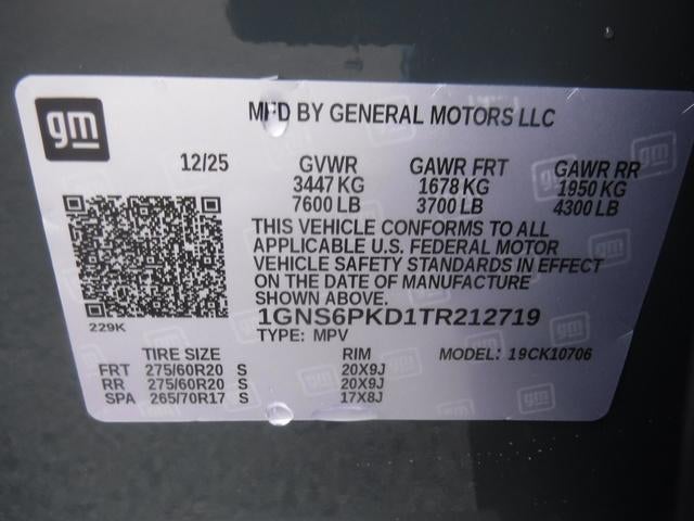 2026 Chevrolet Tahoe Z71