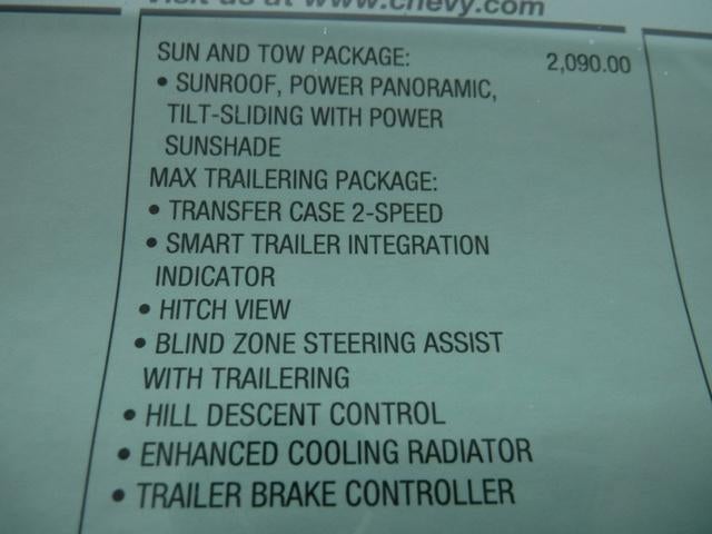 2026 Chevrolet Tahoe Premier