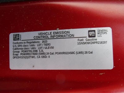 2023 Chevrolet Tahoe LT