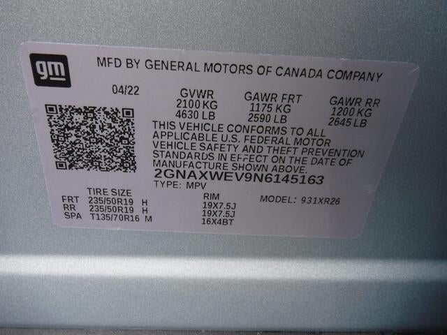 2022 Chevrolet Equinox RS