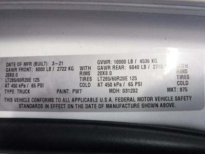 2021 RAM 2500 Big Horn