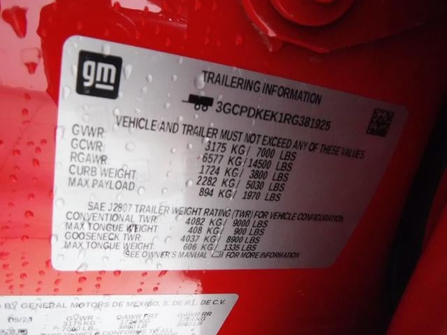 2024 Chevrolet Silverado 1500 LT (2FL)