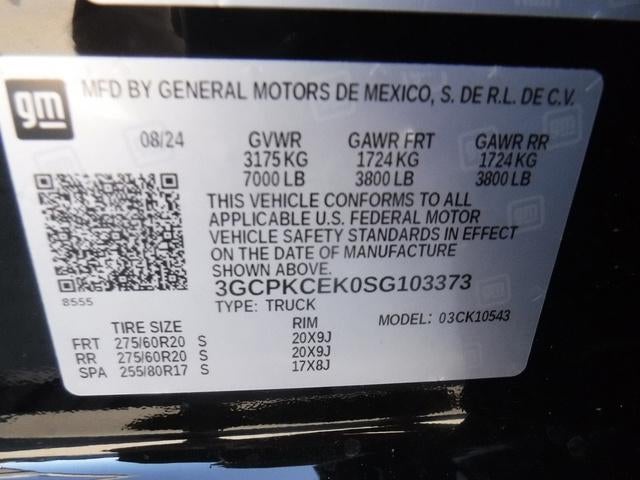 2025 Chevrolet Silverado 1500 Custom Trail Boss