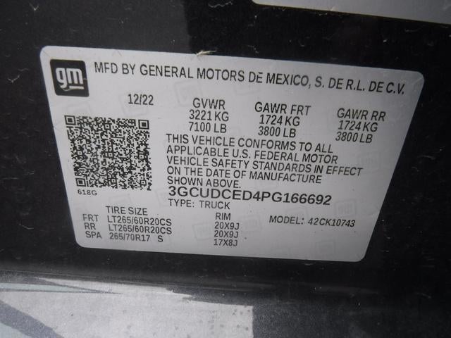 2023 Chevrolet Silverado 1500 Custom Trail Boss