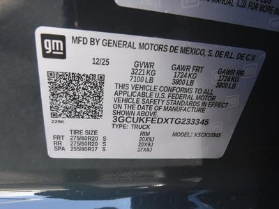 2026 Chevrolet Silverado 1500 LT Trail Boss