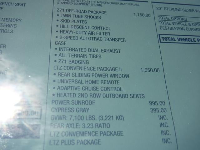 2026 Chevrolet Silverado 1500 LTZ