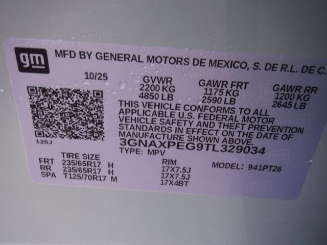 2026 Chevrolet Equinox LT