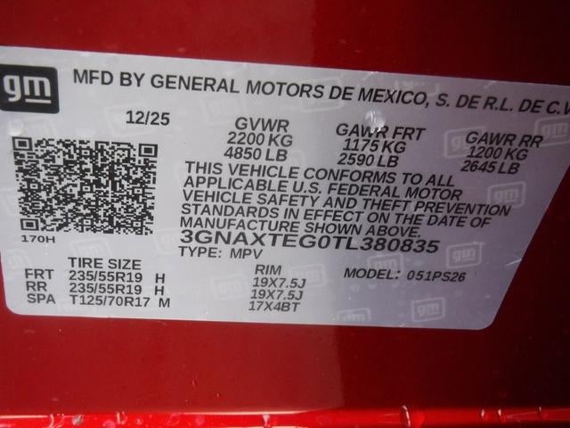 2026 Chevrolet Equinox RS