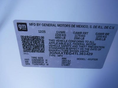 2026 Chevrolet Equinox RS