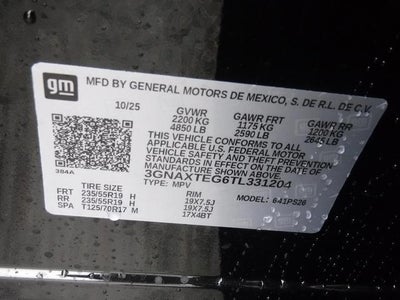 2026 Chevrolet Equinox RS