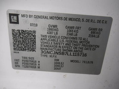 2020 Chevrolet Trax LS