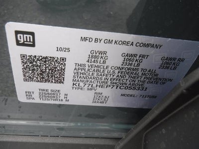 2026 Chevrolet Trax LT