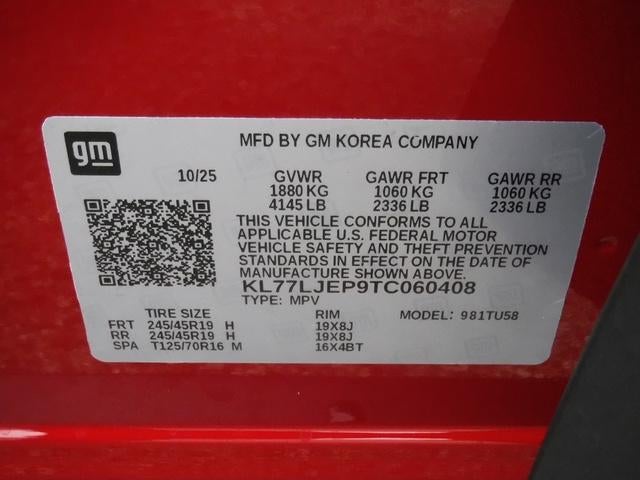 2026 Chevrolet Trax 2RS