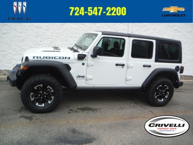 Used 2025 Jeep Wrangler 4xe Rubicon 4XE with VIN 1C4RJXR67SW580352 for sale in Mount Pleasant, PA