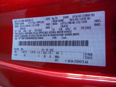 2024 Ford Super Duty F-250 SRW XL