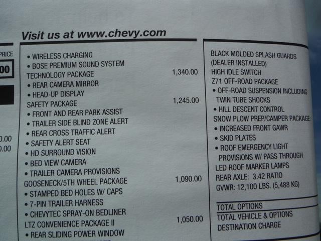 2026 Chevrolet Silverado 3500 HD LTZ