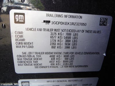 2024 Chevrolet Silverado 1500 LT (2FL)