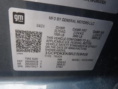 2024 Chevrolet Silverado 1500 LT (2FL)