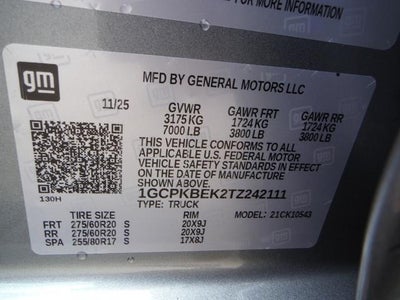 2026 Chevrolet Silverado 1500 Custom