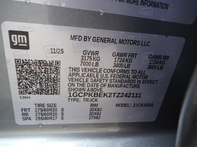 2026 Chevrolet Silverado 1500 Custom