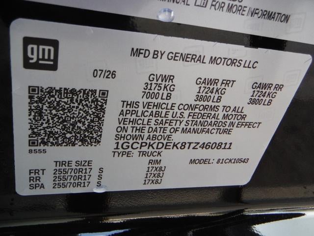 2026 Chevrolet Silverado 1500 LT