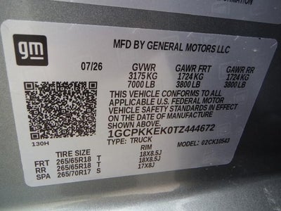 2026 Chevrolet Silverado 1500 LT (2FL)