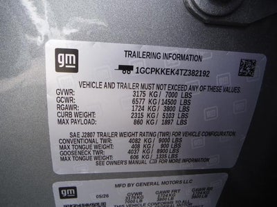 2026 Chevrolet Silverado 1500 LT (2FL)