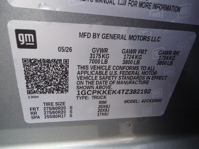 2026 Chevrolet Silverado 1500 LT (2FL)