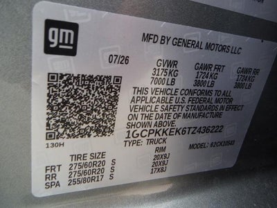 2026 Chevrolet Silverado 1500 LT (2FL)