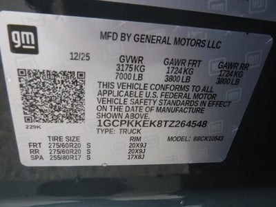 2026 Chevrolet Silverado 1500 LT (2FL)